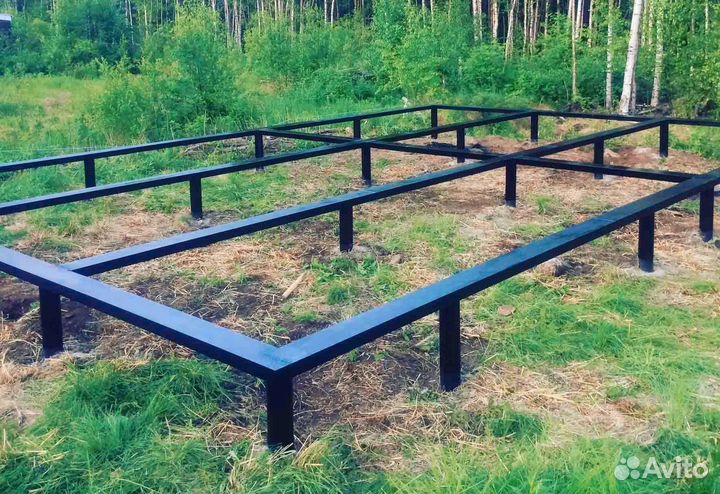 Установка Винтовых сваи