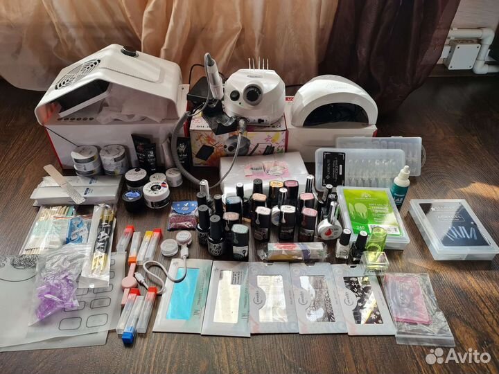 Все для гель лака и наращивания ногтей