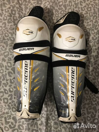 Щитки хоккейные bauer supreme total one jr