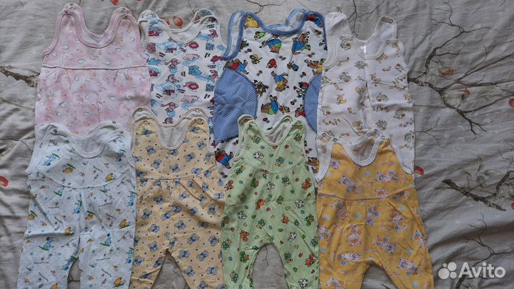 Детские вещи пакетом от 0 до года