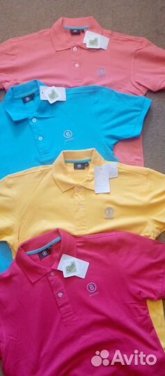 Bogner новая футболка поло