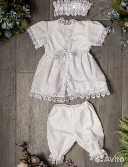 Крестильный набор для девочки