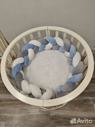 Детская кроватка круглая