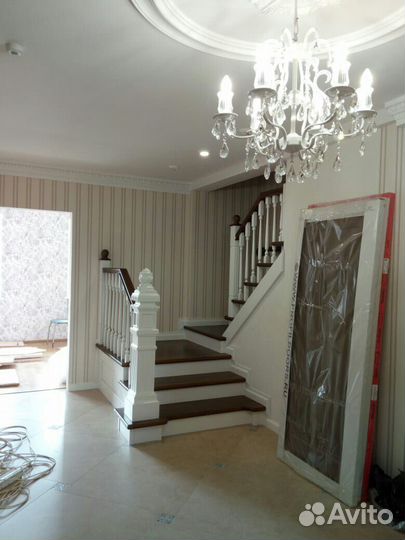 Отделка бетонных лестниц