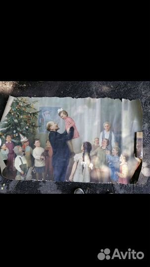 Картина маслом на холсте СССР