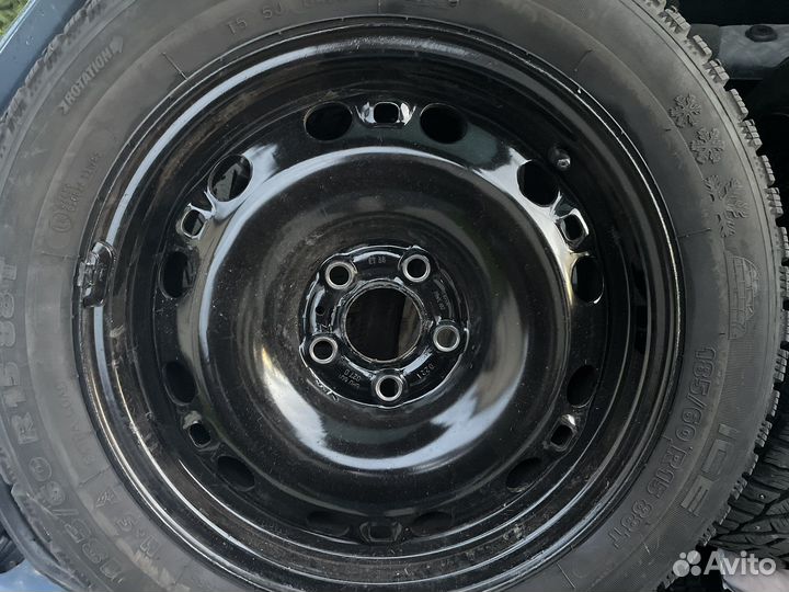 Диски R15/5x100 Поло/Фабия/Рапид
