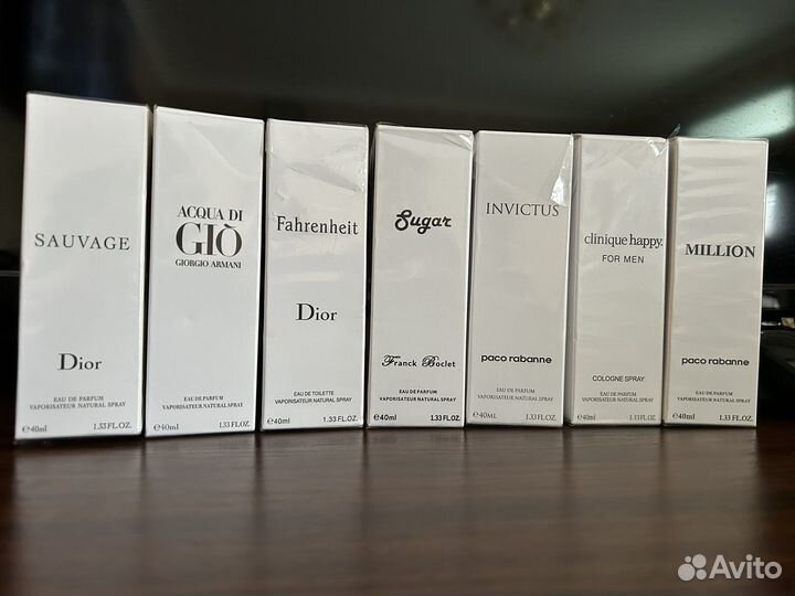 Духи тестер женские и мужские