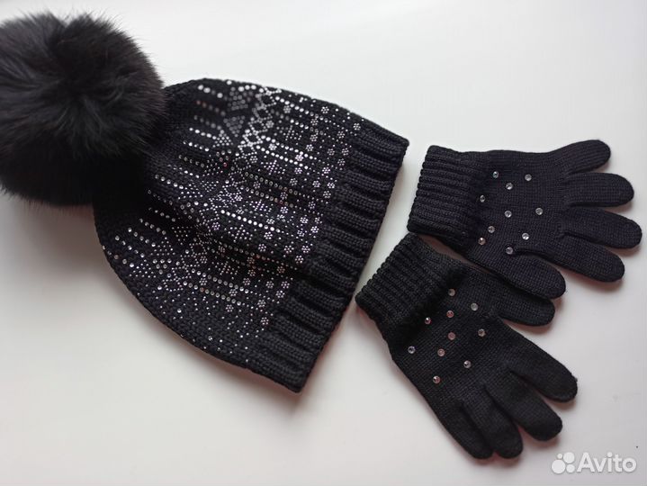 Шапка и перчатки Catya Италия