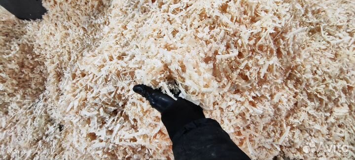 Опилки стружка в мешках