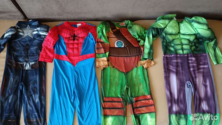 Новогодние костюмы супергероев. Аренда