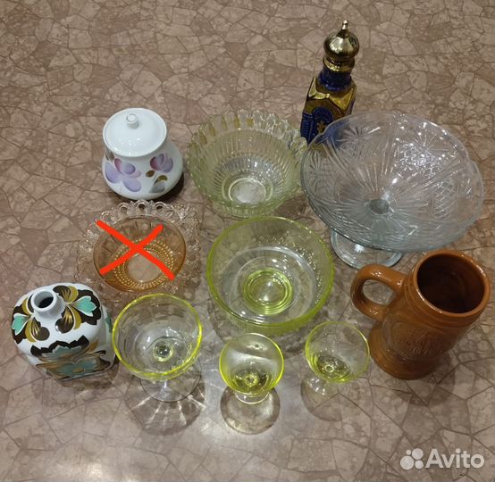 Стеклянная посуда СССР