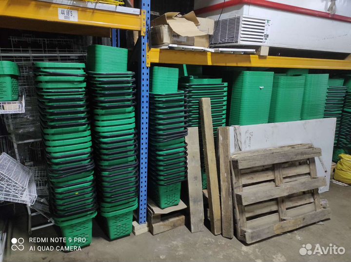 Тележка для покупателей 80л