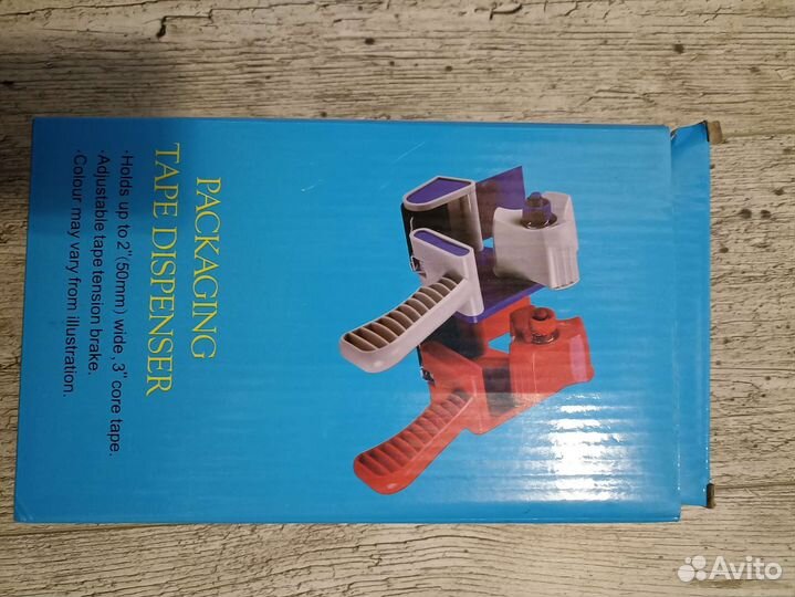 Диспенсер для скотча металлический