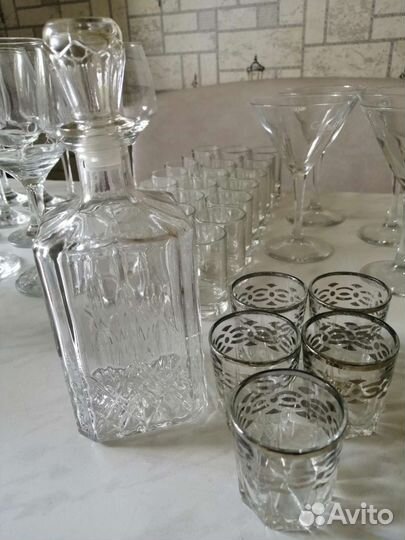 Бокалы/рюмки/графин