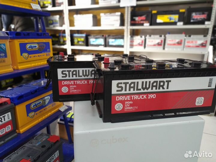 Комплект аккумулятор 190Ач на Daf Man 190Ah