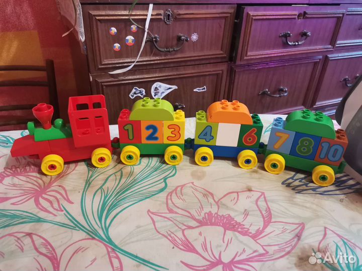Lego duplo поезд