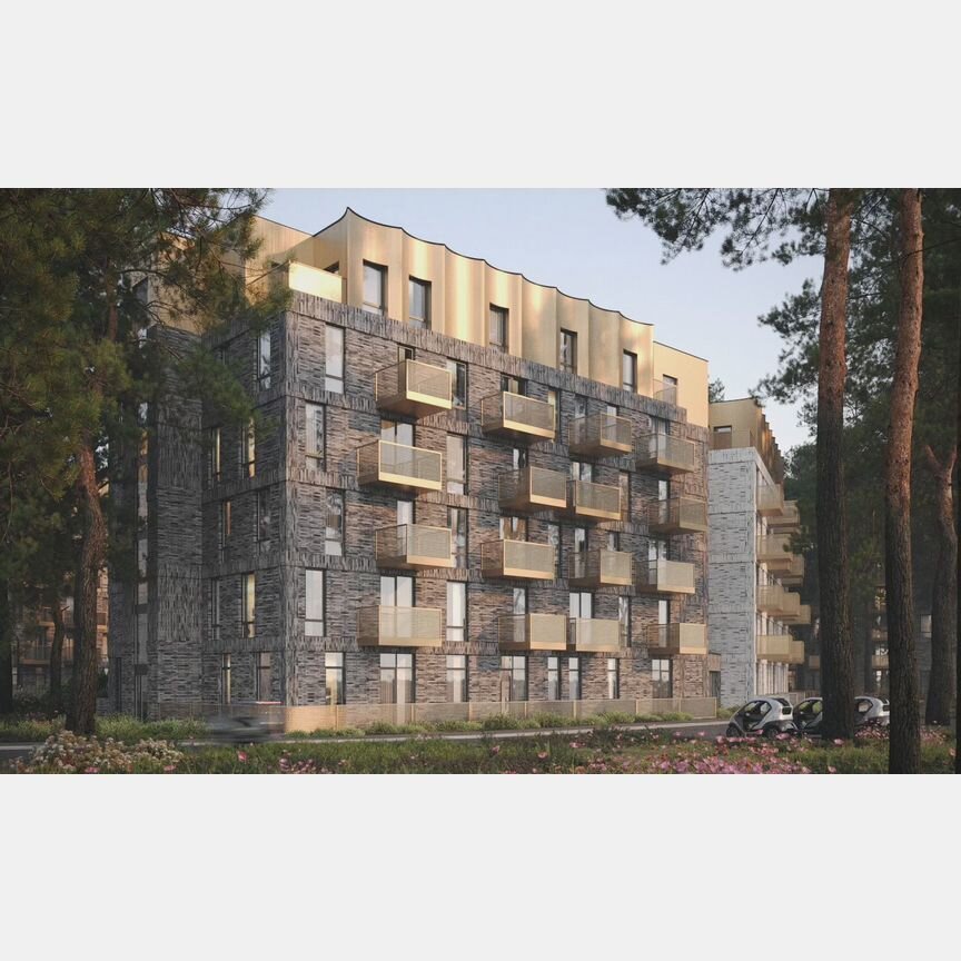 2-к. апартаменты, 62,9 м², 1/6 эт.
