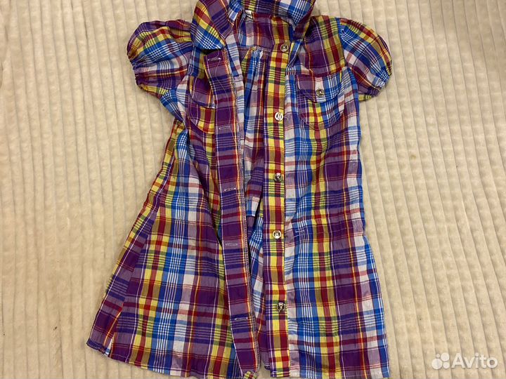 Рубашка - туника для девочки