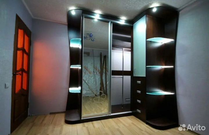 Угловой шкаф бесплатный замер