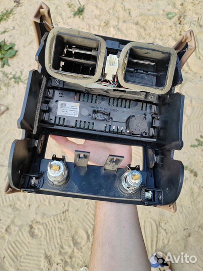 Задний дефлектор с понэлью климата bmw f01, f02