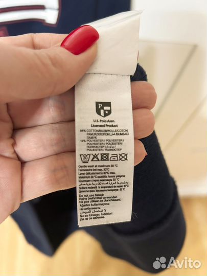 Свитшот толстовка u.s.polo