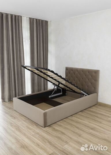 Кровать 120х200 с подъемным механизмом барокко