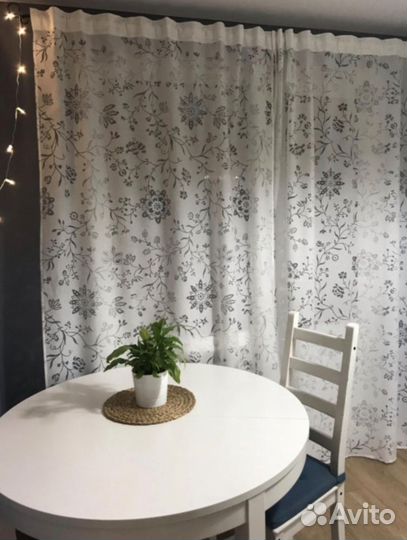 Шторы- тюль Икеа, Borghild новые