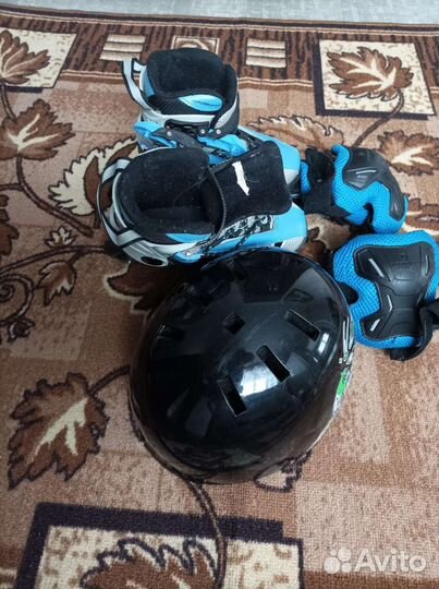 Коньки ролики 2 в 1 раздвижные