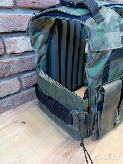 Бронежилет Мох с плитами полный комплект