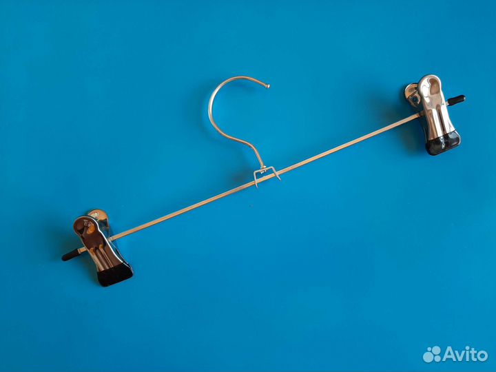 Вешалки с зажимами для брюк и юбок 80 шт