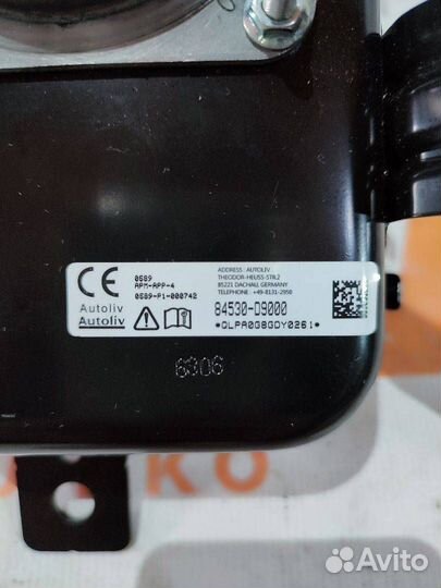 Подушка безопасности пассажира Kia Sportage 4 2016