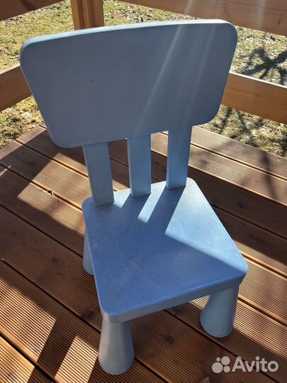 Стол и стул IKEA детский