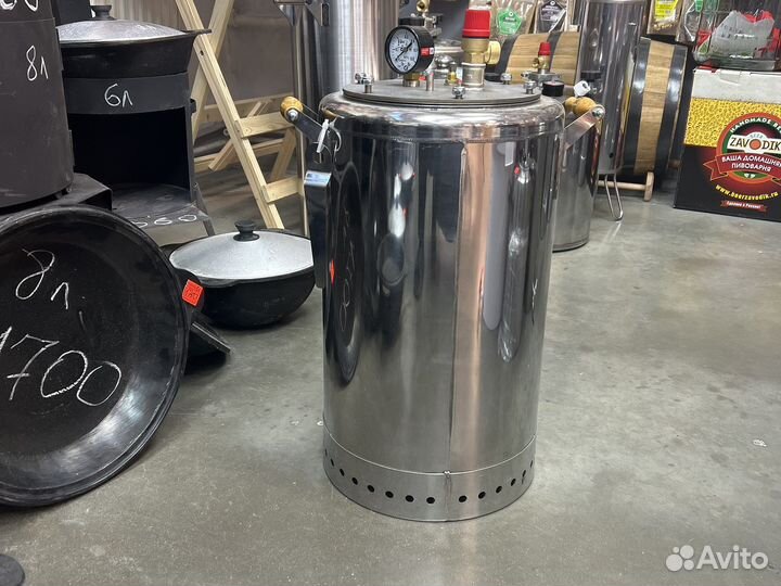 Автоклав стерилизатор кормилец 24 л