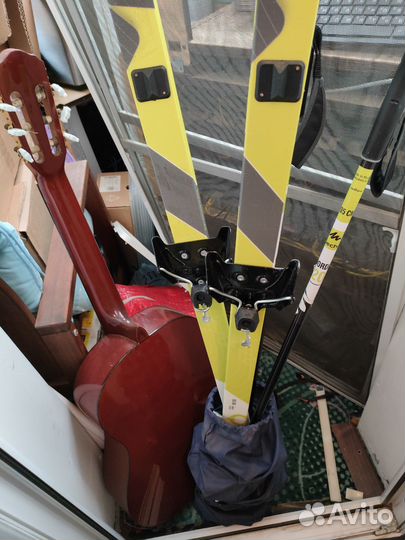 Лыжи с палками