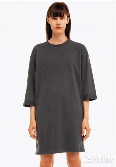 Платье-футболка женское befree оверсайз