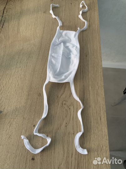 Маска двухслойная тканевая многоразовая