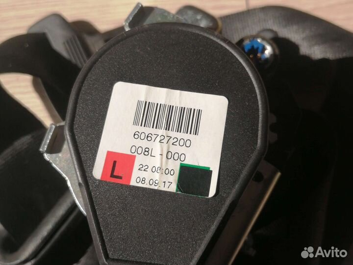 Ремень безопасности передний левый audi q7