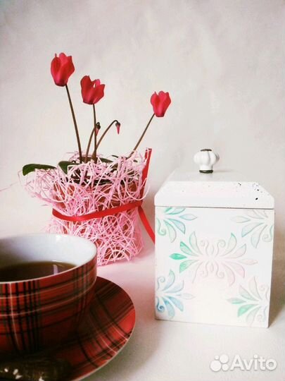 Короб для хранения чайных пакетиков