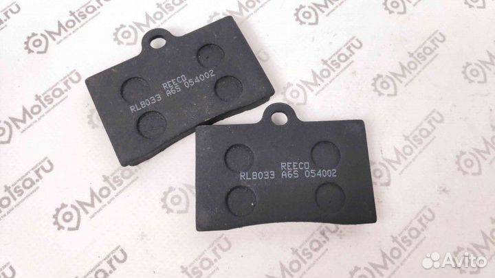 Колодки тормозные передние дискового тормоза trium