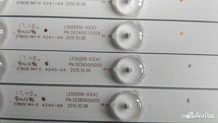 Подсветка LED65D9-03(A) LED65D10-03(A)