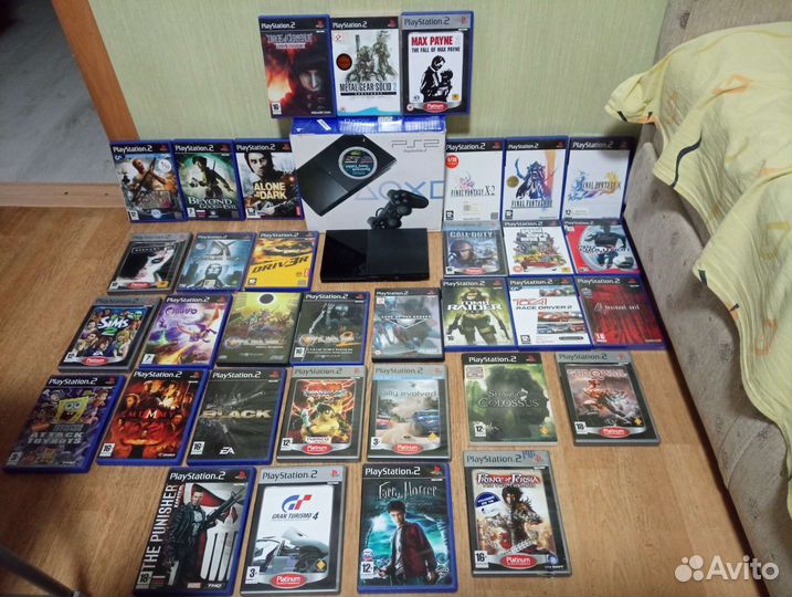 Sony PS2 и диски лицензия