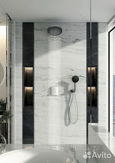 08577 Душевая система kaiser Sano с термостатом ск