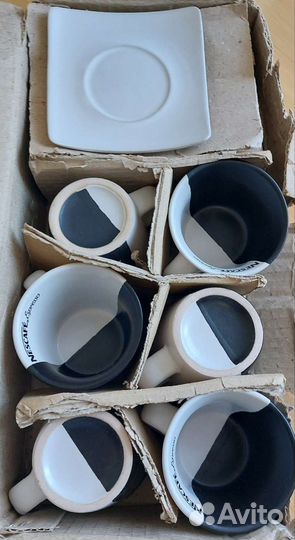 Кофейный сервиз новый,6 персон. 100мл