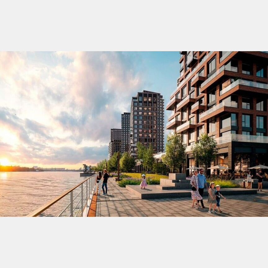 2-к. квартира, 57,1 м², 13/29 эт.