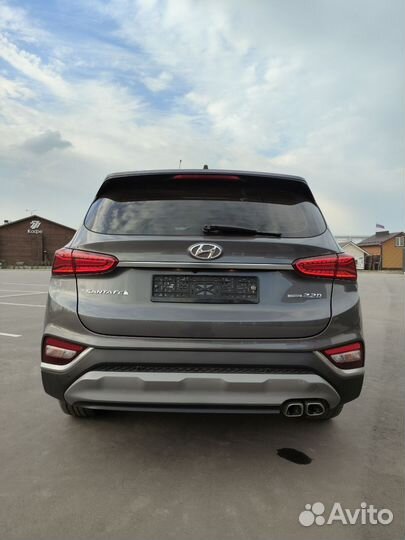 Hyundai Santa Fe 2.2 AT, 2018, 161 834 км