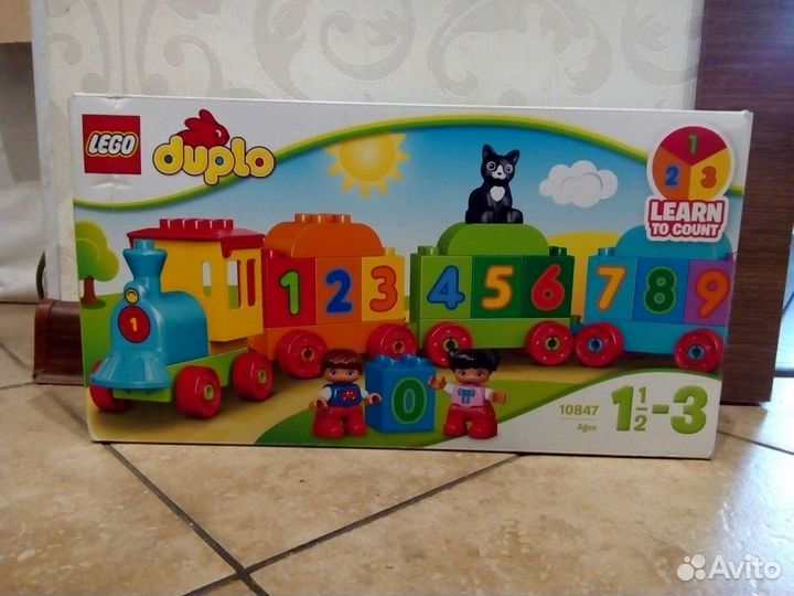 Lego duplo поезд