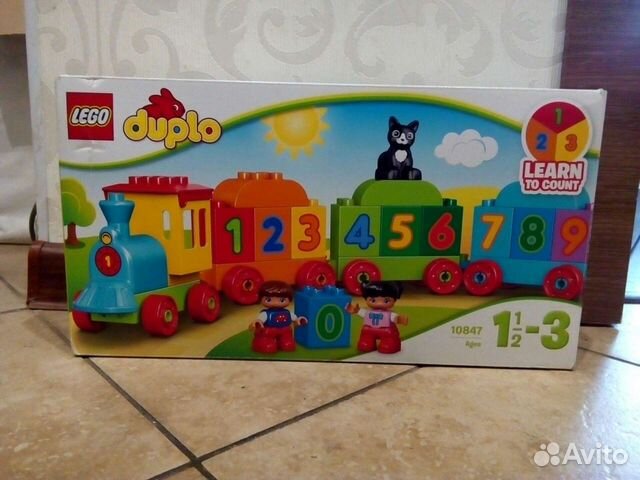 Lego duplo поезд