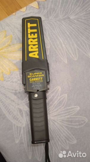 Ручной металлодетектор Garrett super scanner