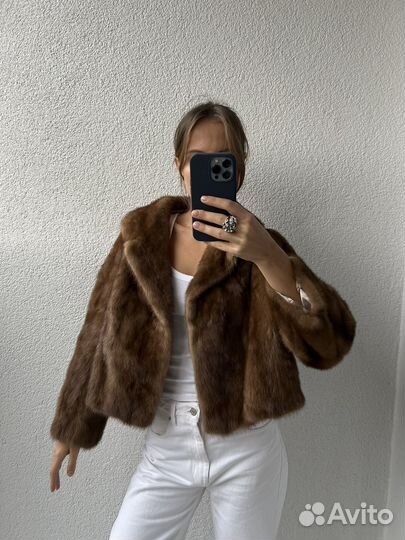 Шуба норковая автоледи