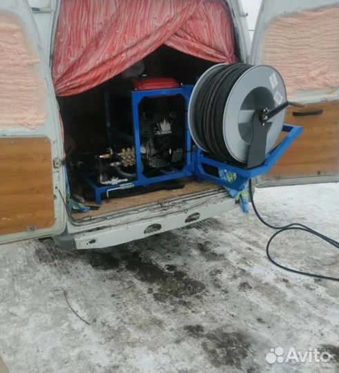 Прочистка канализации, устранение засора